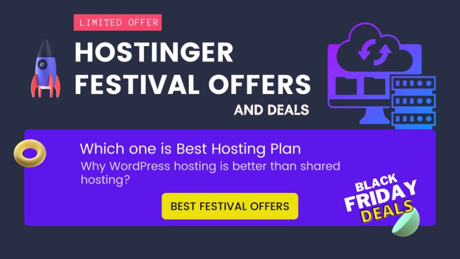 Hostinger Best Hosting Deals and Festival Offers (2023)